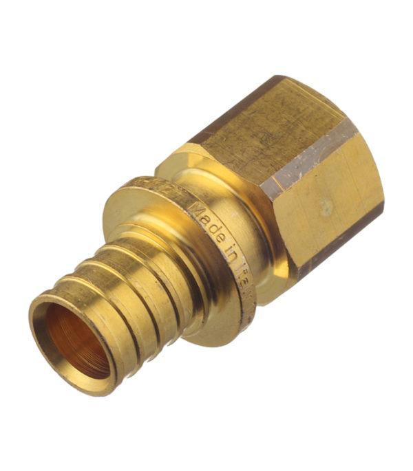 Соединитель прямой Stout (SFA-0002-002012) 20 мм х 1/2 ВР(г) латунный