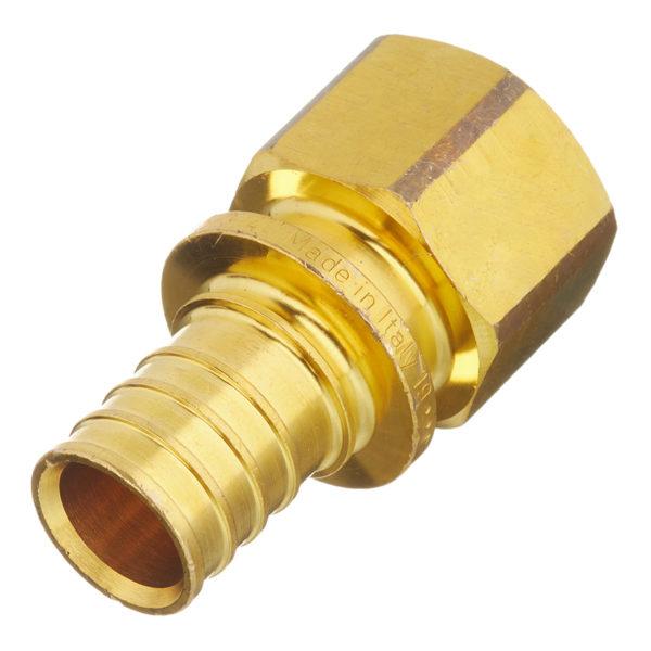 Соединитель прямой Stout (SFA-0002-002534) 25 мм х 3/4 ВР(г) латунный