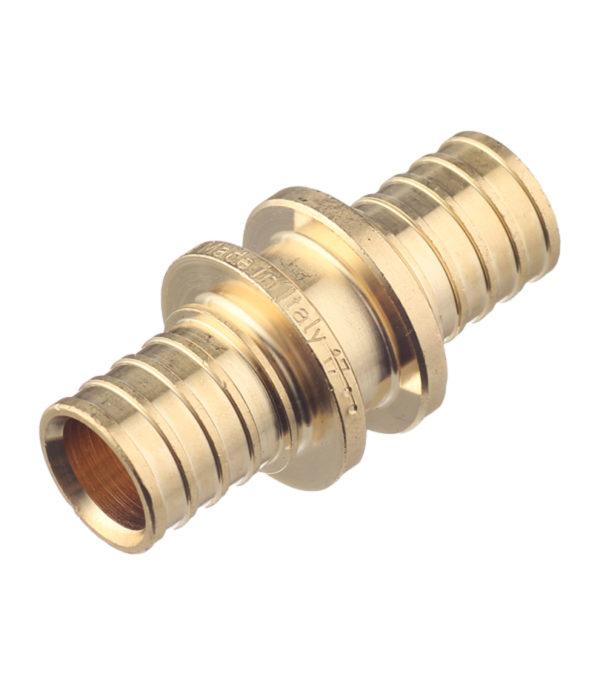 Соединитель прямой Stout (SFA-0003-000020) 20 х 20 мм латунный