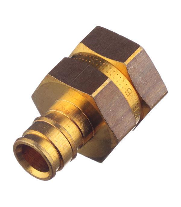 Соединитель прямой Uponor (1023009) 16 мм х 1/2 ВР(г) латунный