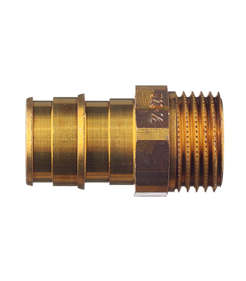 Соединитель прямой Uponor (1033437) 20 мм х 1/2 НР(ш) латунный Соединитель прямой Uponor (1033437) 20 мм х 1/2 НР(ш) латунный