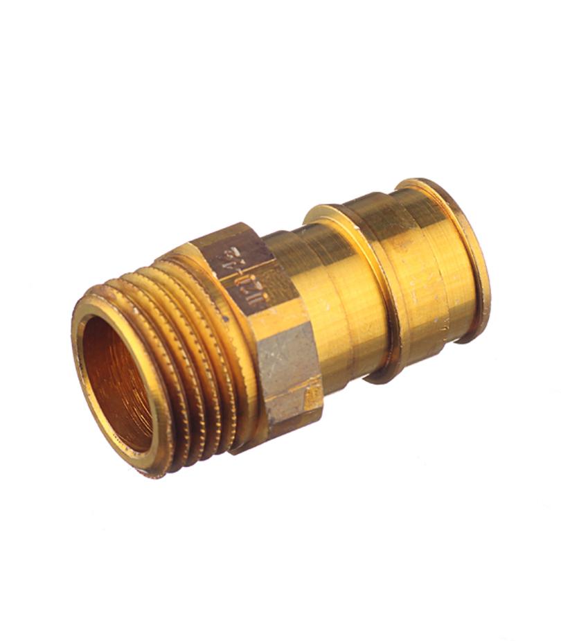 Соединитель прямой Uponor (1033437) 20 мм х 1/2 НР(ш) латунный Соединитель прямой Uponor (1033437) 20 мм х 1/2 НР(ш) латунный