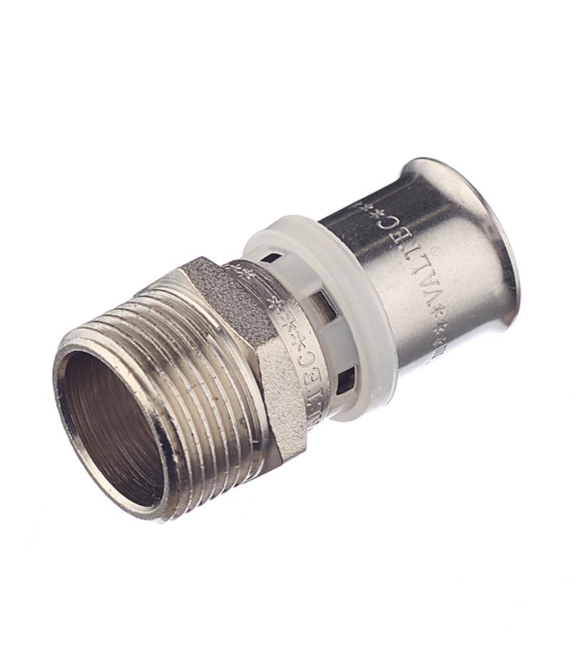 Соединитель прямой VALTEC (VTm.201.N.002005) 20(пресс) х 3/4 НР(ш) Соединитель прямой VALTEC (VTm.201.N.002005) 20(пресс) х 3/4 НР(ш)