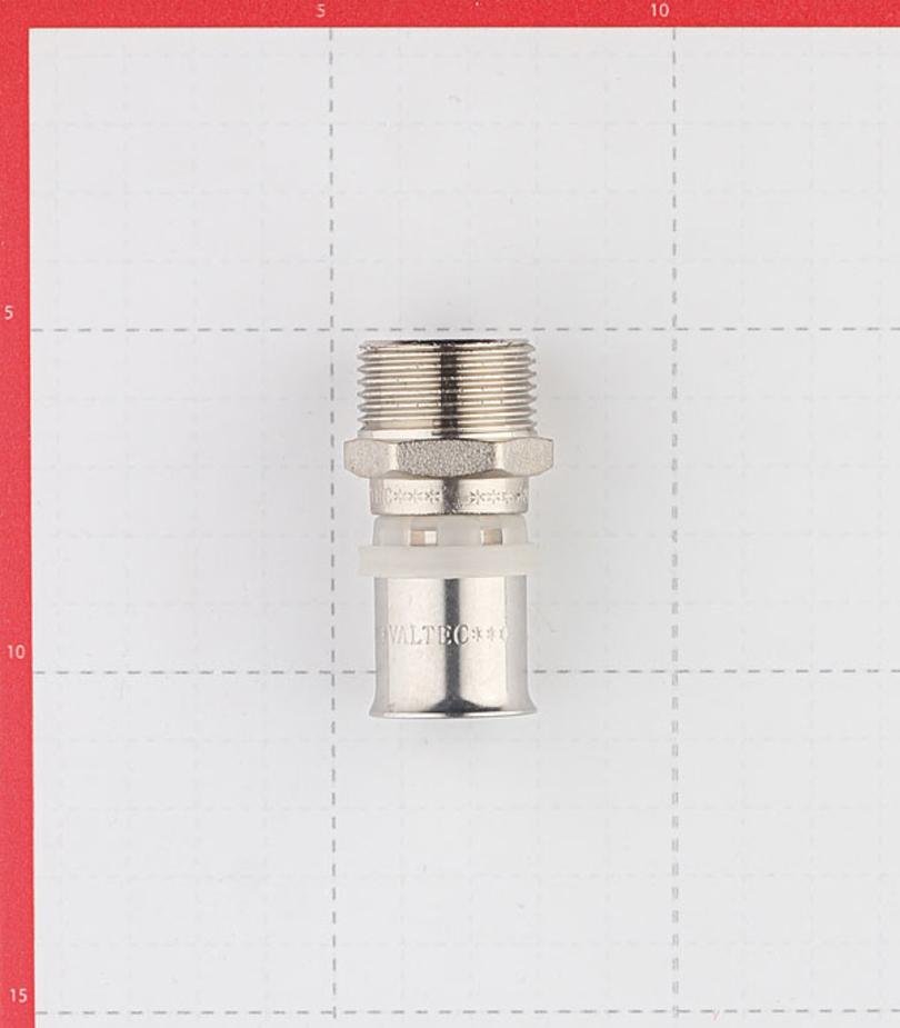 Соединитель прямой VALTEC (VTm.201.N.002005) 20(пресс) х 3/4 НР(ш) Соединитель прямой VALTEC (VTm.201.N.002005) 20(пресс) х 3/4 НР(ш)
