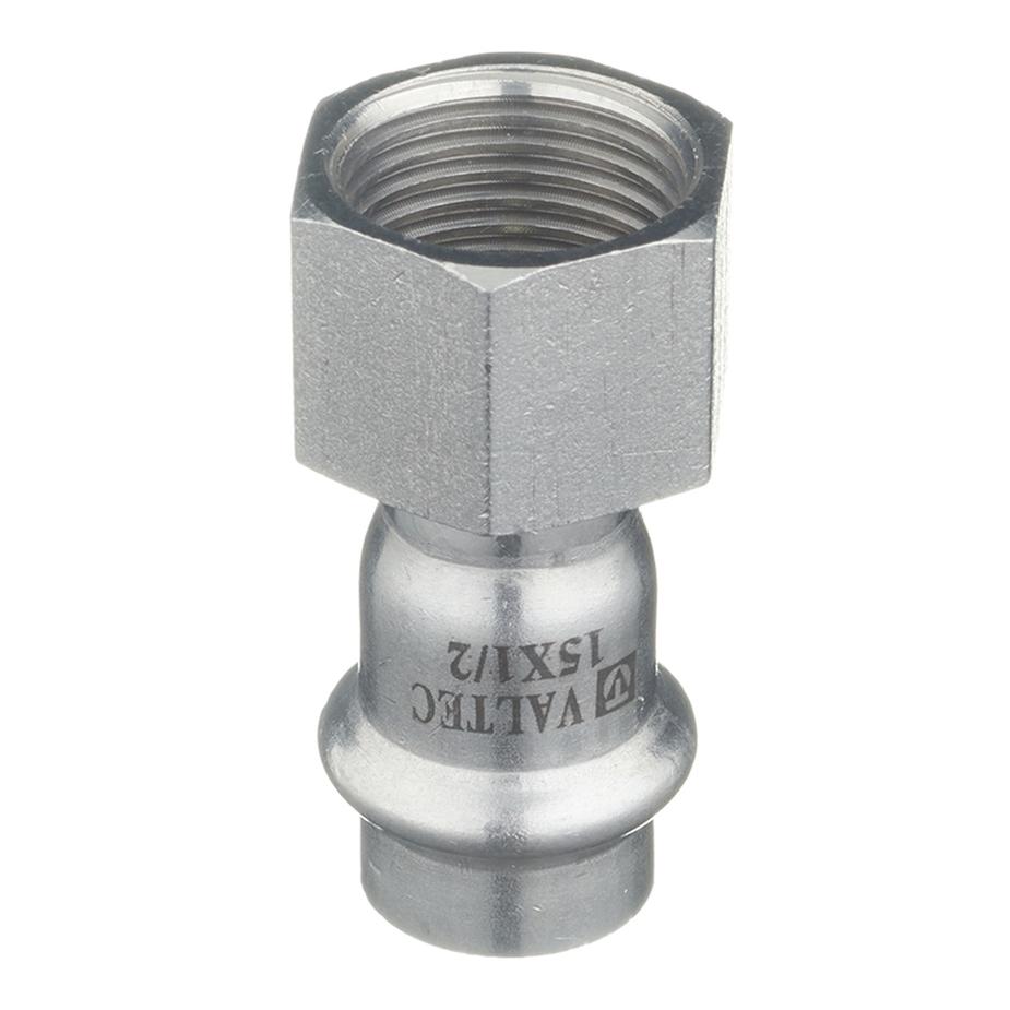 Соединитель VALTEC (VTi.902.I.001504) 15 мм х 1/2 ВР(г) нержавеющая сталь Соединитель VALTEC (VTi.902.I.001504) 15 мм х 1/2 ВР(г) нержавеющая сталь