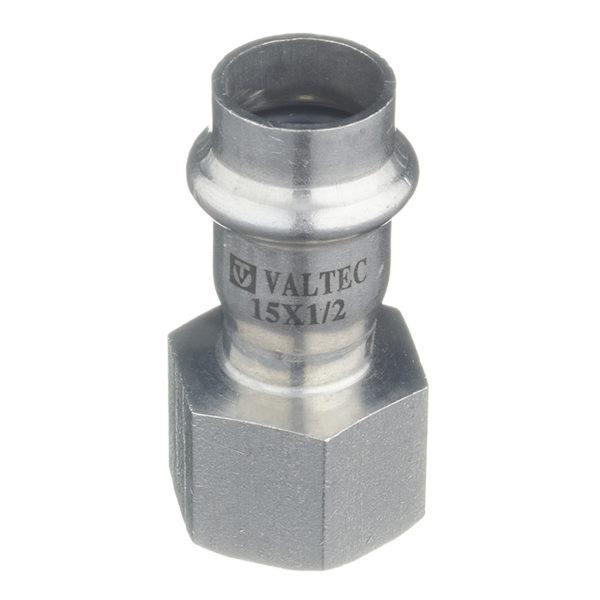 Соединитель VALTEC (VTi.902.I.001504) 15 мм х 1/2 ВР(г) нержавеющая сталь Соединитель VALTEC (VTi.902.I.001504) 15 мм х 1/2 ВР(г) нержавеющая сталь