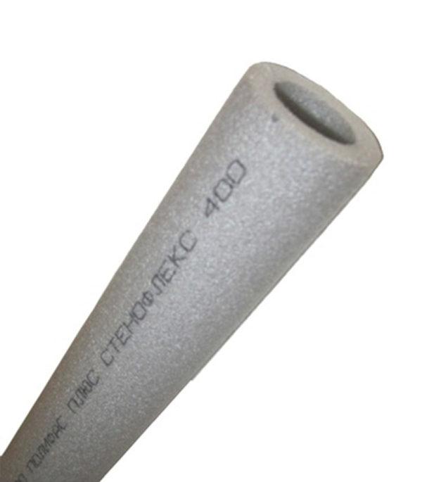 Теплоизоляция для труб Стенофлекс ПЭ 22х9х2000 мм серая