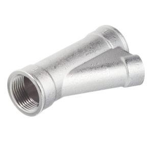 Тройник косой VALTEC (VTr.136.N.0604) для гильзы под погружной датчик 1 ВР(г) х 1/2 ВР(г) х 1 ВР(г) латунный