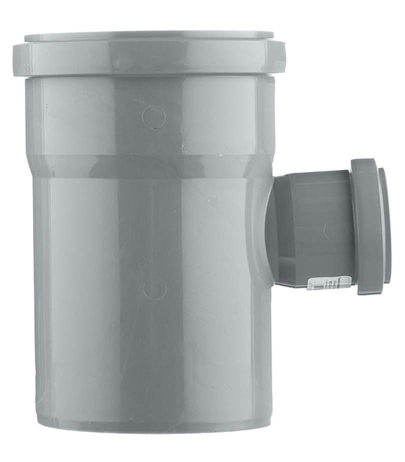 Тройник Ostendorf d110х50 мм 87° пластиковый для внутренней канализации Тройник Ostendorf d110х50 мм 87° пластиковый для внутренней канализации