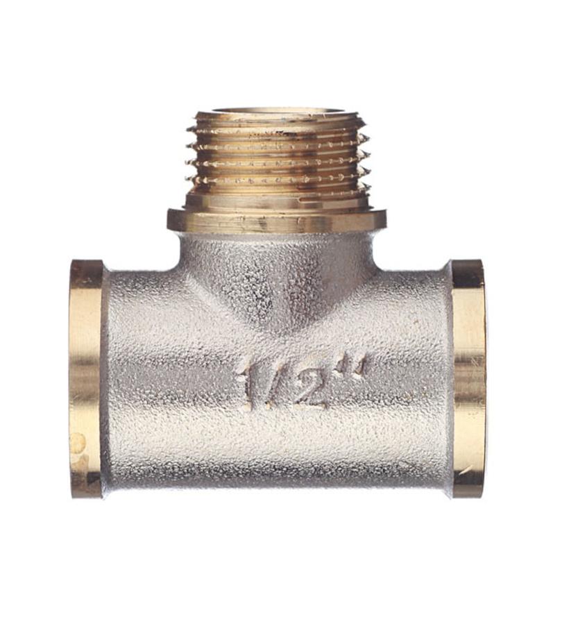 Тройник переходный 1/2 ВР(г) х 1/2 НР(ш) х 1/2 ВР(г) латунный Тройник переходный 1/2 ВР(г) х 1/2 НР(ш) х 1/2 ВР(г) латунный
