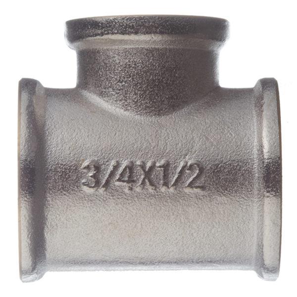 Тройник переходный 3/4 ВР(г) х 1/2 ВР(г) х 3/4 ВР(г) латунный Тройник переходный 3/4 ВР(г) х 1/2 ВР(г) х 3/4 ВР(г) латунный