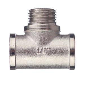 Тройник переходный VALTEC (VTr.132.N.0004) 1/2 ВР(г) х 1/2 НР(ш) х 1/2 ВР(г) латунный