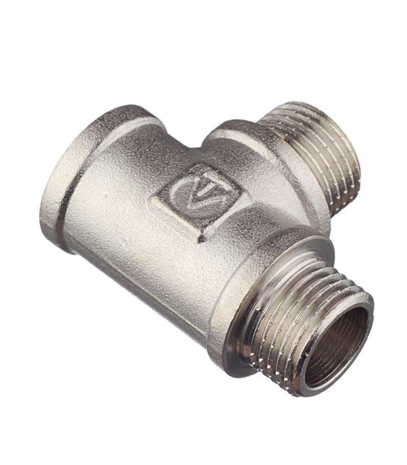 Тройник переходный VALTEC (VTr.133.N.0004) 1/2 ВР(г) х 1/2 НР(ш) х 1/2 НР(ш) латунный Тройник переходный VALTEC (VTr.133.N.0004) 1/2 ВР(г) х 1/2 НР(ш) х 1/2 НР(ш) латунный