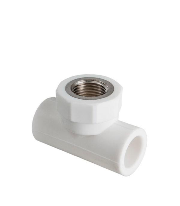 Тройник полипропиленовый VALTEC (VTp.732.0.02504) переходный 25 мм х 1/2 ВР(г) х 25 мм