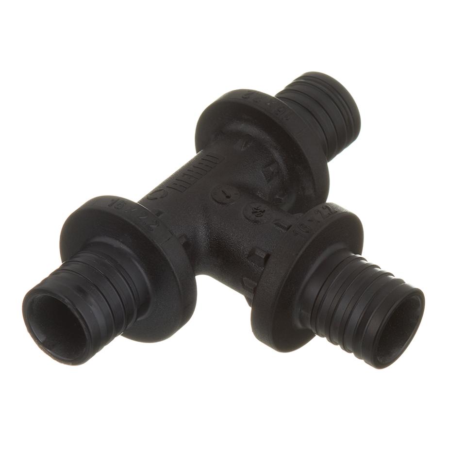 Тройник PX Rehau (11600311001) 16 х 16 х 16 мм равнопроходной Тройник PX Rehau (11600311001) 16 х 16 х 16 мм равнопроходной