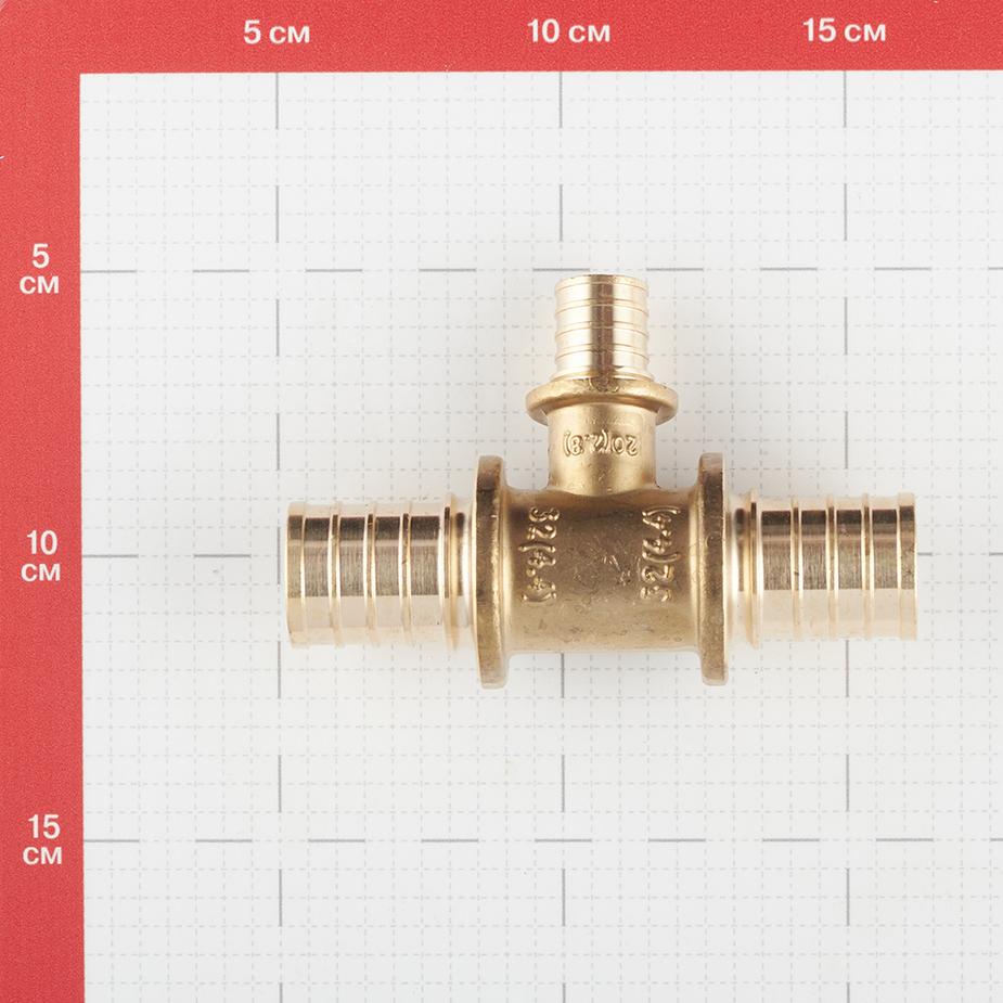 Тройник Stout (SFA-0014-322032) 32 х 20 х 32 мм латунный Тройник Stout (SFA-0014-322032) 32 х 20 х 32 мм латунный