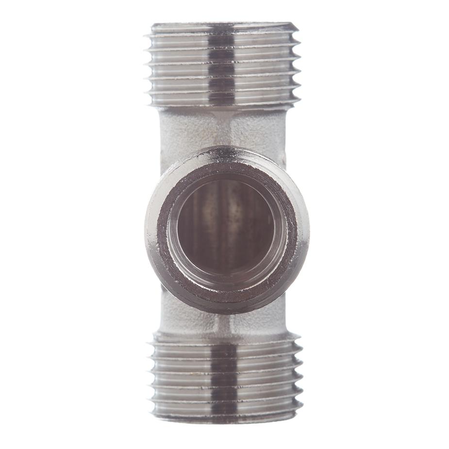 Тройник Stout (SFT-0018-121212) 1/2 НР(ш) х 1/2 НР(ш) х 1/2 НР(ш) латунный Тройник Stout (SFT-0018-121212) 1/2 НР(ш) х 1/2 НР(ш) х 1/2 НР(ш) латунный