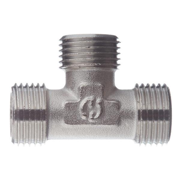 Тройник Stout (SFT-0018-121212) 1/2 НР(ш) х 1/2 НР(ш) х 1/2 НР(ш) латунный Тройник Stout (SFT-0018-121212) 1/2 НР(ш) х 1/2 НР(ш) х 1/2 НР(ш) латунный