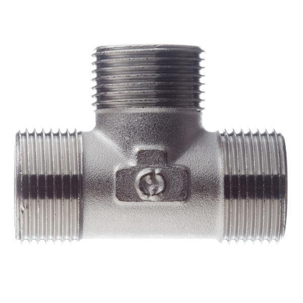 Тройник Stout (SFT-0018-343434) 3/4 НР(ш) х 3/4 НР(ш) х 3/4 НР(ш) латунный Тройник Stout (SFT-0018-343434) 3/4 НР(ш) х 3/4 НР(ш) х 3/4 НР(ш) латунный