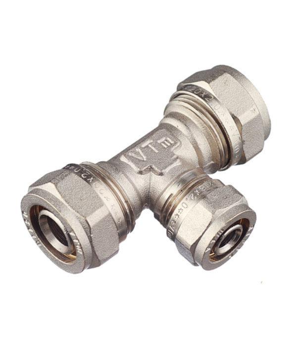 Тройник VALTEC (VTm.331.N.201620) 20 обж(ц) х 16 обж(ц) х 20 обж(ц) Тройник VALTEC (VTm.331.N.201620) 20 обж(ц) х 16 обж(ц) х 20 обж(ц)