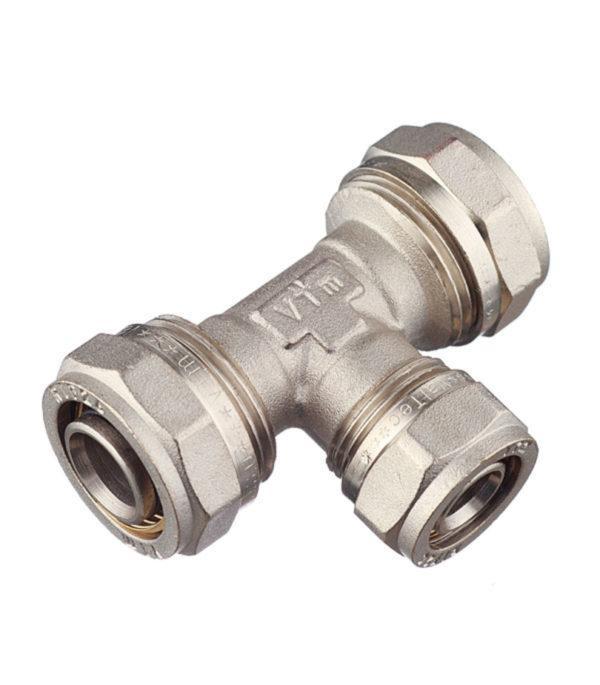 Тройник VALTEC (VTm.331.N.262026) 26 обж(ц) х 20 обж(ц) х 26 обж(ц) Тройник VALTEC (VTm.331.N.262026) 26 обж(ц) х 20 обж(ц) х 26 обж(ц)