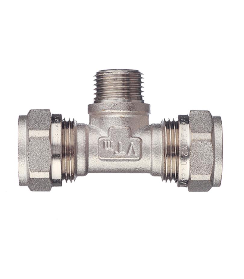 Тройник VALTEC (VTm.333.N.200420) 20 обж(ц) х 1/2 НР(ш) х 20 обж(ц) Тройник VALTEC (VTm.333.N.200420) 20 обж(ц) х 1/2 НР(ш) х 20 обж(ц)