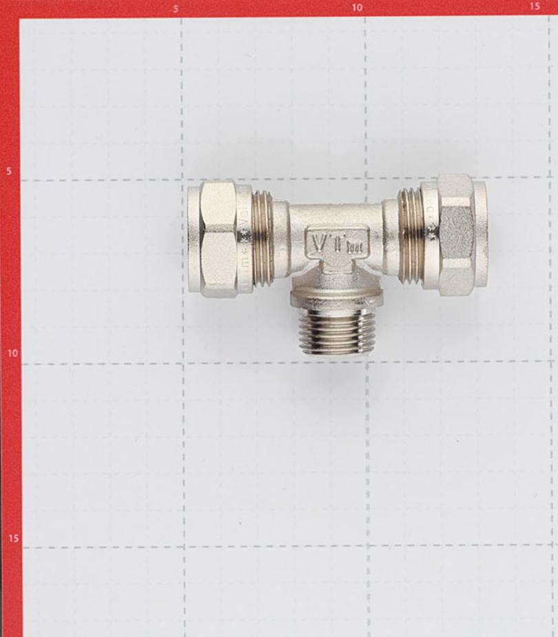 Тройник VALTEC (VTm.333.N.200420) 20 обж(ц) х 1/2 НР(ш) х 20 обж(ц) Тройник VALTEC (VTm.333.N.200420) 20 обж(ц) х 1/2 НР(ш) х 20 обж(ц)
