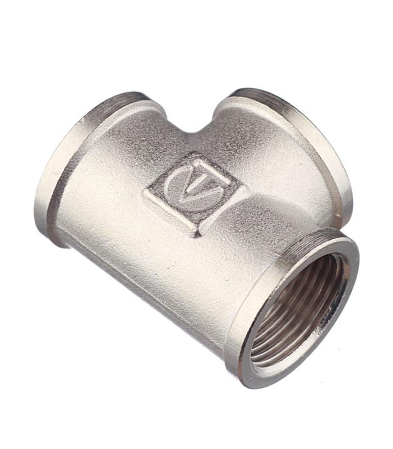 Тройник VALTEC (VTr.130.N.0005) 3/4 ВР(г) х 3/4 ВР(г) х 3/4 ВР(г) латунный Тройник VALTEC (VTr.130.N.0005) 3/4 ВР(г) х 3/4 ВР(г) х 3/4 ВР(г) латунный