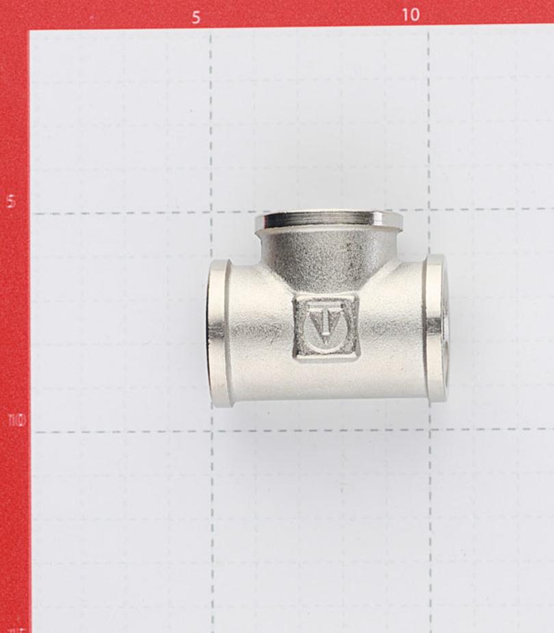 Тройник VALTEC (VTr.130.N.0005) 3/4 ВР(г) х 3/4 ВР(г) х 3/4 ВР(г) латунный Тройник VALTEC (VTr.130.N.0005) 3/4 ВР(г) х 3/4 ВР(г) х 3/4 ВР(г) латунный