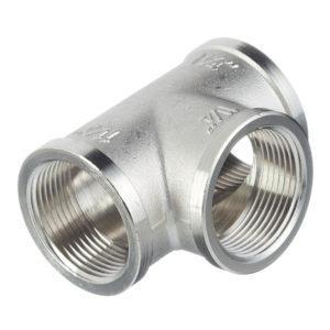 Тройник VALTEC (VTr.130.N.0007) 1 1/4 ВР(г) х 1 1/4 ВР(г) х 1 1/4 ВР(г) латунный