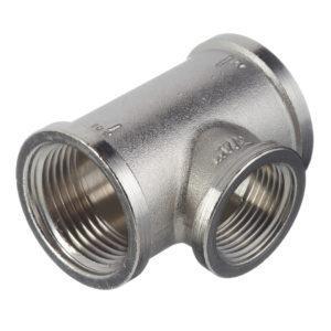 Тройник VALTEC (VTr.750.N.0605) 1 ВР(г) х 3/4 ВР(г) х 1 ВР(г) латунный