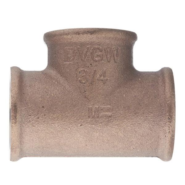 Тройник Viega (264246) 3/4 ВР(г) х 3/4 ВР(г) х 3/4 ВР(г) бронзовый Тройник Viega (264246) 3/4 ВР(г) х 3/4 ВР(г) х 3/4 ВР(г) бронзовый