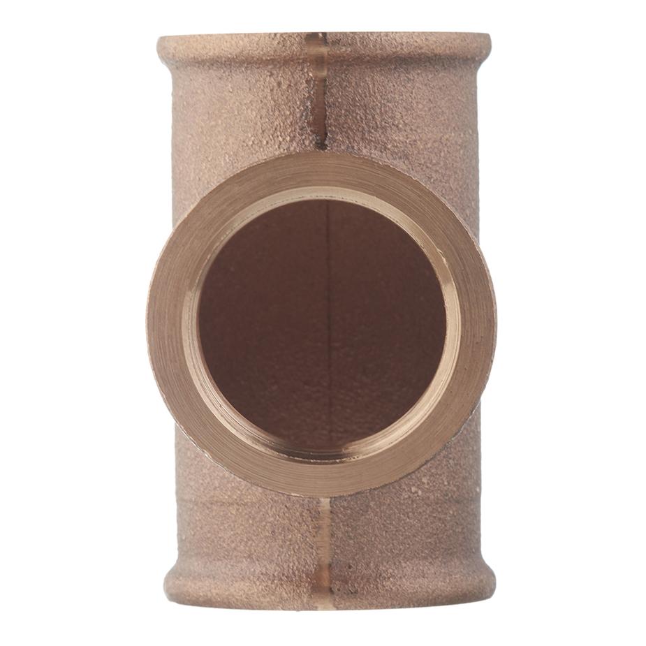 Тройник Viega (264260) 1 ВР(г) х 1 ВР(г) х 1 ВР(г) бронзовый Тройник Viega (264260) 1 ВР(г) х 1 ВР(г) х 1 ВР(г) бронзовый