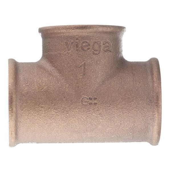 Тройник Viega (264260) 1 ВР(г) х 1 ВР(г) х 1 ВР(г) бронзовый Тройник Viega (264260) 1 ВР(г) х 1 ВР(г) х 1 ВР(г) бронзовый