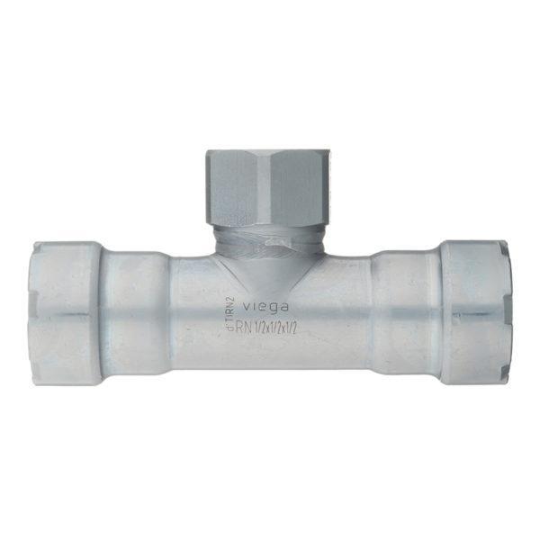 Тройник Viega Megapress SC-Contur (695163) 1/2 х 1/2 ВР(г) х 1/2 пресс нелегированная оцинкованная сталь
