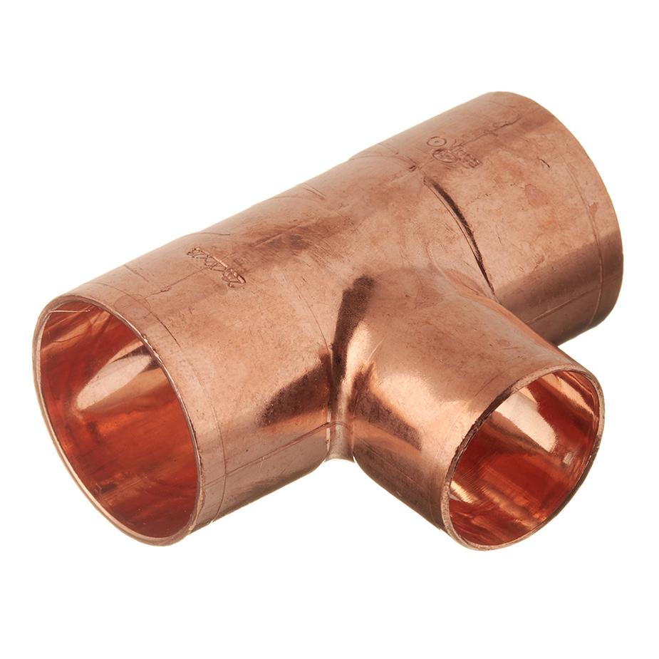 Тройник Viega под пайку 28 х 22 х 28 мм медный Тройник Viega под пайку 28 х 22 х 28 мм медный