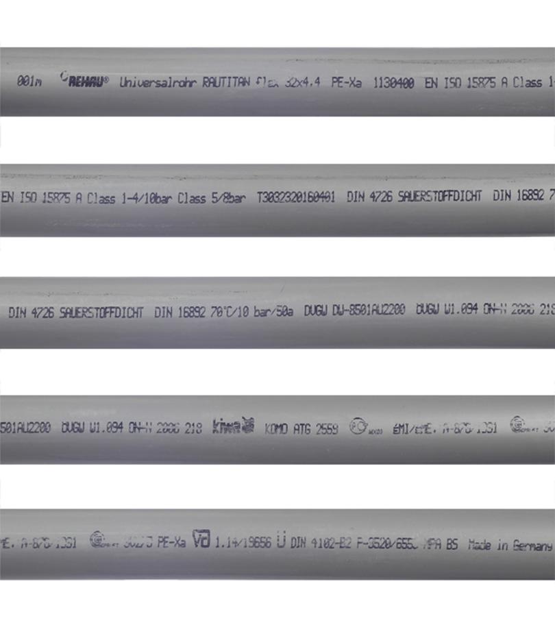 Труба из сшитого полиэтилена PE-Xa Rehau Rautitan Flex (11304001050) 32х4,4 мм PN10 (50 м) Труба из сшитого полиэтилена PE-Xa Rehau Rautitan Flex (11304001050) 32х4,4 мм PN10 (50 м)