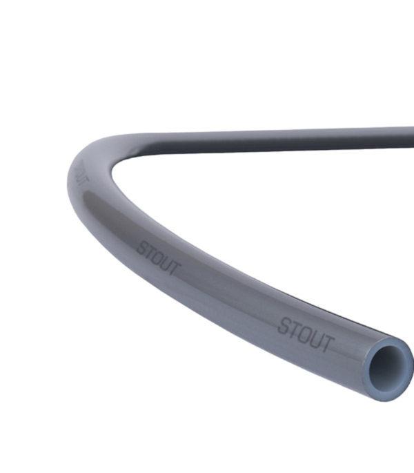 Труба из сшитого полиэтилена PE-Xa Stout (SPX-0001-002028) 20 х 2,8 мм PN10 серая