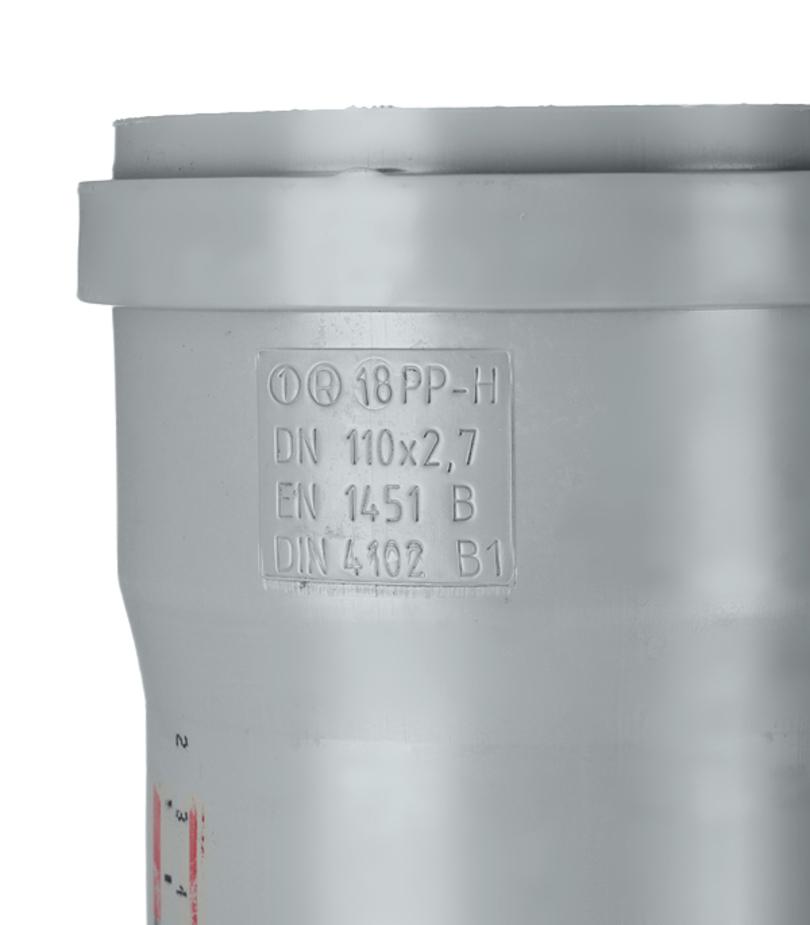 Труба канализационная Ostendorf d110x1000 мм пластиковая для внутренней канализации Труба канализационная Ostendorf d110x1000 мм пластиковая для внутренней канализации