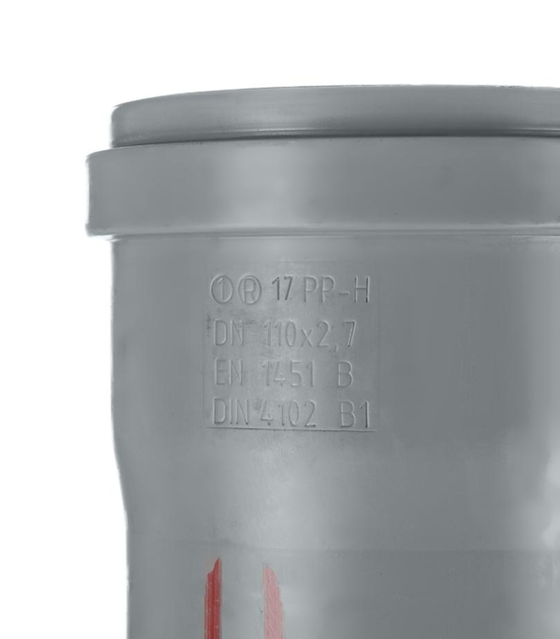 Труба канализационная Ostendorf d110x2000 мм пластиковая для внутренней канализации Труба канализационная Ostendorf d110x2000 мм пластиковая для внутренней канализации