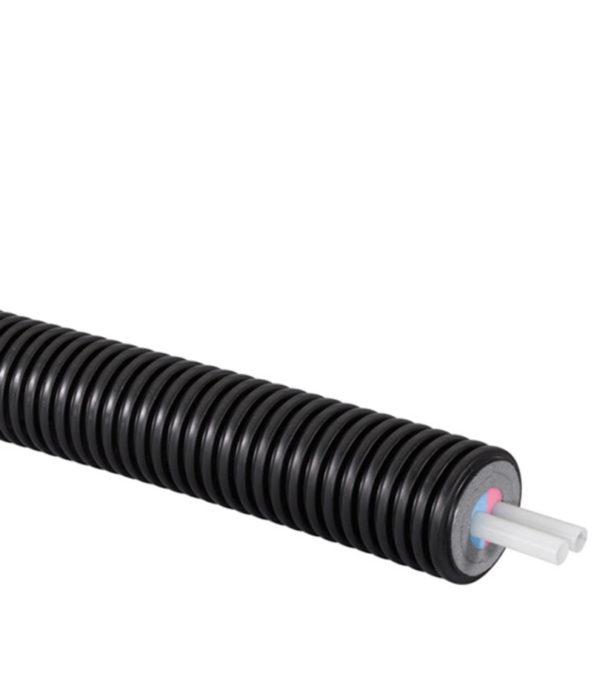 Труба ПНД PE-Xa Uponor Ecoflex Varia Twin (1018239) теплоизолированная 2х32х2,9/140 мм PN6
