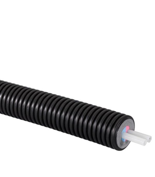 Труба ПНД PE-Xa Uponor Ecoflex Varia Twin (1018240) теплоизолированная 2х40х3,7/140 мм PN6