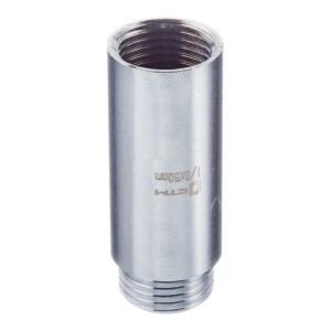 Удлинитель 50 мм х 1/2 ВР(г) х 1/2 НР(ш) латунный