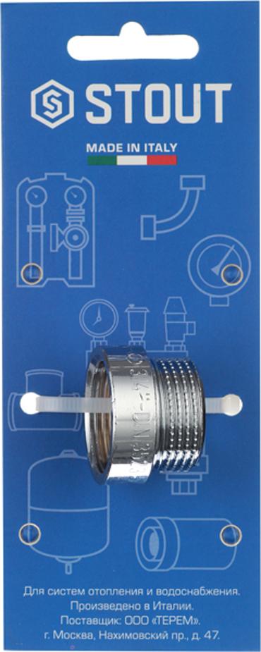 Удлинитель Stout (SFT-0002-003410) 10 мм х 3/4 ВР(г) х 3/4 НР(ш) латунный Удлинитель Stout (SFT-0002-003410) 10 мм х 3/4 ВР(г) х 3/4 НР(ш) латунный