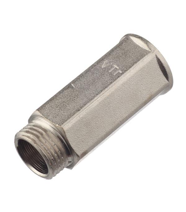 Удлинитель VALTEC (VTr.197.N.0450) 50 мм х 1/2 ВР(г) х 1/2 НР(ш) латунный