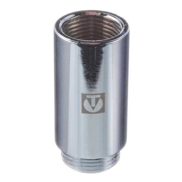 Удлинитель VALTEC (VTr.198.C.0670) 70 мм х 1 ВР(г) х 1 НР(ш) хром латунный