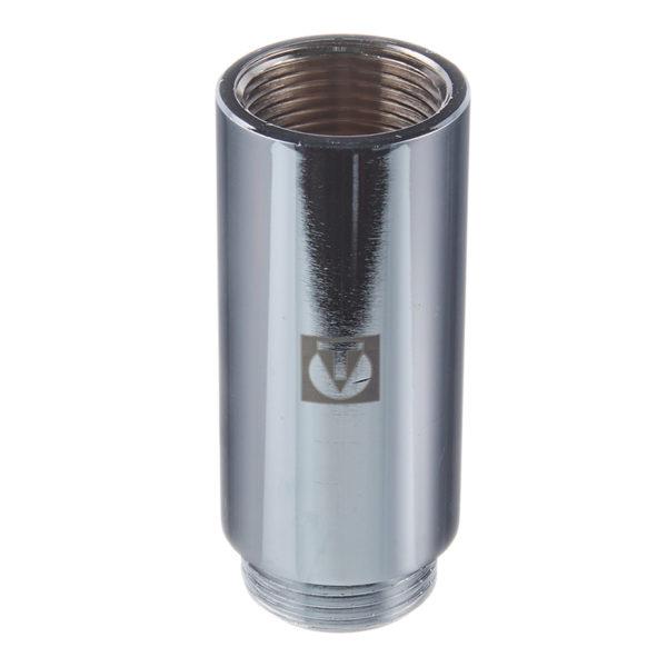 Удлинитель VALTEC (VTr.198.C.0680) 80 мм х 1 ВР(г) х 1 НР(ш) хром латунный