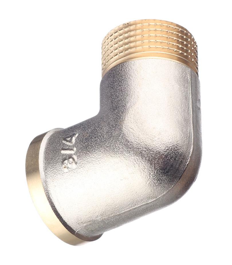 Угол 3/4 ВР(г) х 3/4 НР(ш) латунный Угол 3/4 ВР(г) х 3/4 НР(ш) латунный