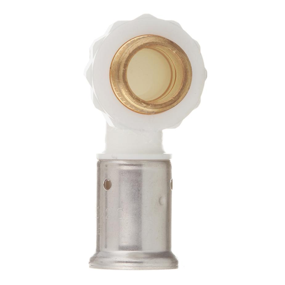 Угол Henco (5PKW-2004) 20(пресс) х 1/2 НР(ш) PVDF белый Угол Henco (5PKW-2004) 20(пресс) х 1/2 НР(ш) PVDF белый