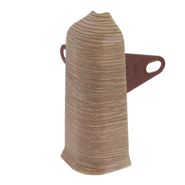 Угол наружный IDEAL Система 80 мм дуб рустик (2 шт.)